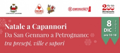 Mercoledì 8 dicembre "Natale a Capannori". Tra le vie di Petrognano e San Gennaro